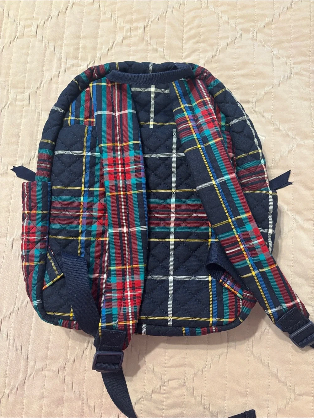 Vera Bradley Mini Plaid Backpack